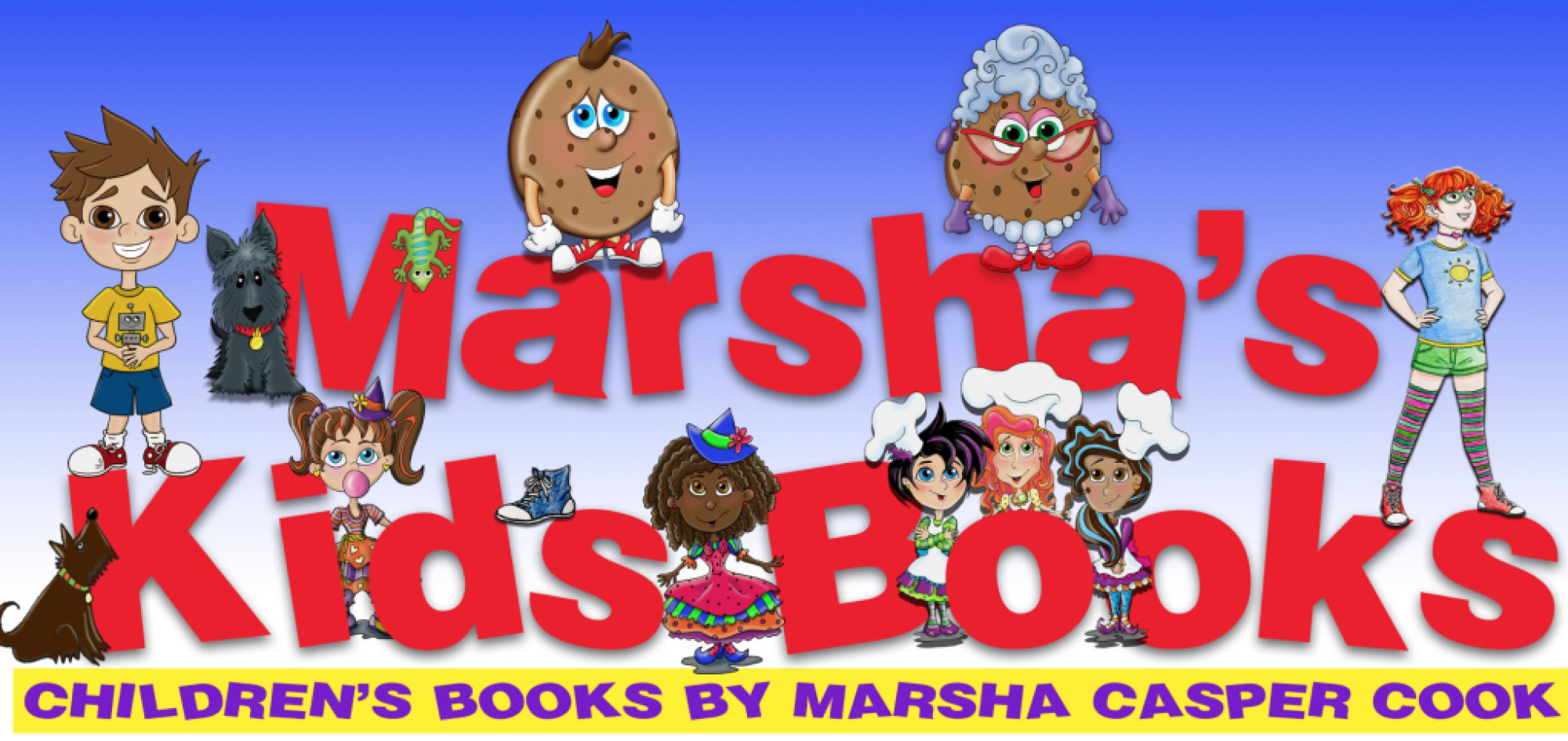 Marsha's Kids Books Banner